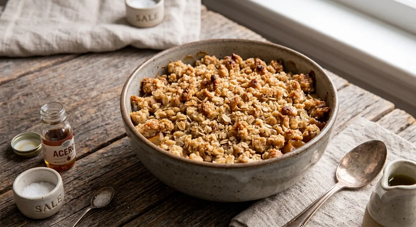 Il Crumble Delicato di Mandorle (Senza Burro)