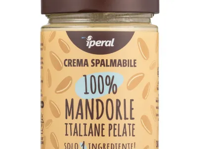 Crema Spalmabile 100% Mandorle Italiane Pelate