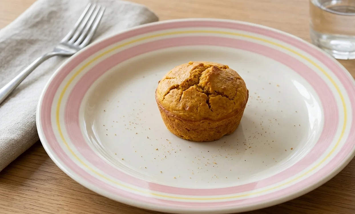 Tortino Salato Soffice: Zucca Delica, Avena e Albume